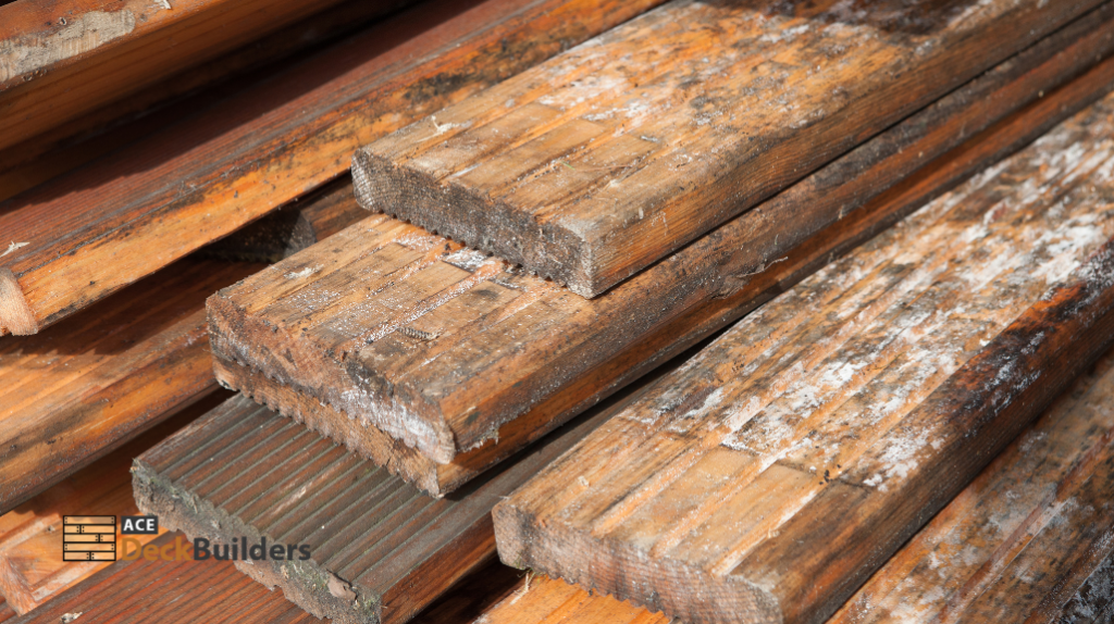 wooden plank lot