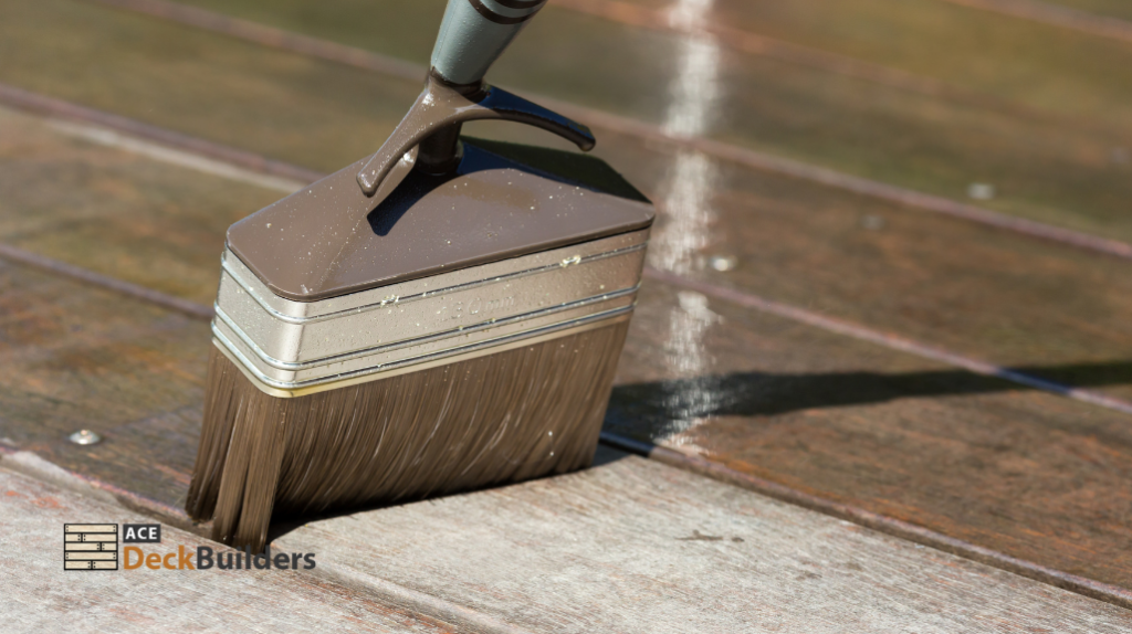 wood staining