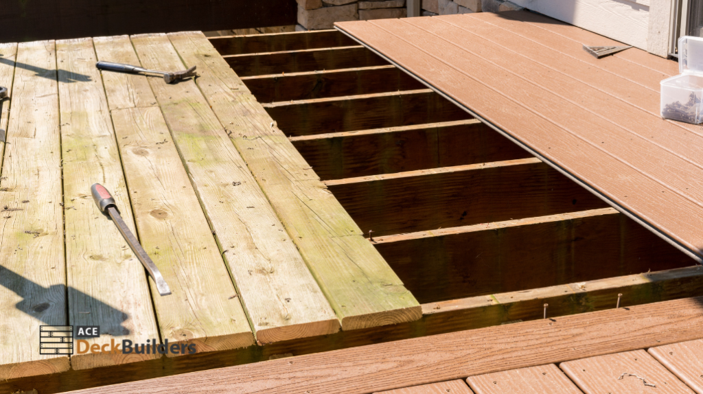 wooden deck replacement